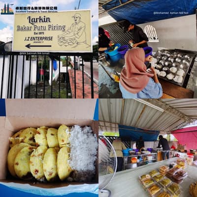 larkin bakar putu piring